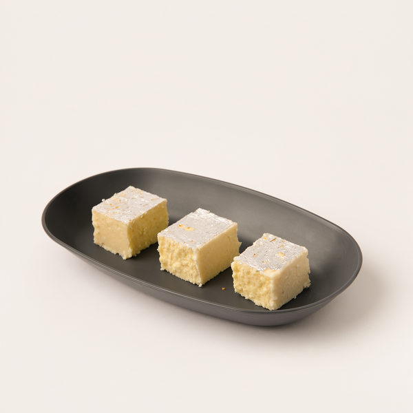 Silver barfi